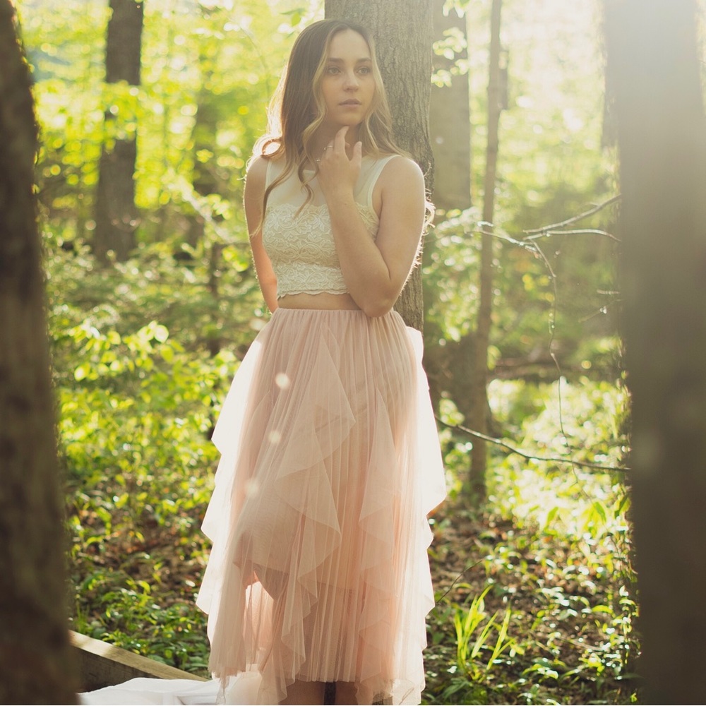 Pink Fluffy Skirt